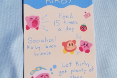 Kirby Care Art Miniprint